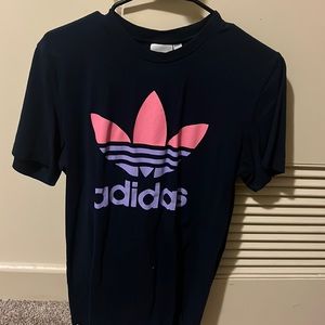 Navy adidas shirt